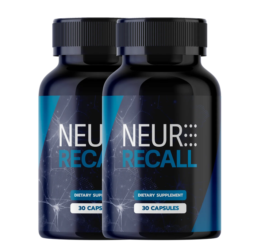 NeuroRecall 2 Bottles package